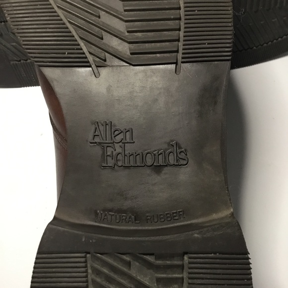 Allen Edmonds Men’s Brown Leather Kennett Split Toe Oxford Shoes Size 12D - Picture 7 of 10